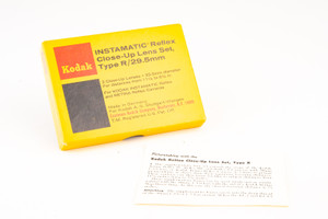 Kodak Instamatic Reflex Close-Up Lens Set Type R 29.5mm MINT in Original Box V16