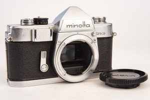 Minolta SR-3 35mm SLR Film Camera Body SR MD MC Mount Vintage V27