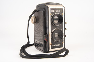 Compco Reflex I Six Twenty Bakelite 620 Roll Film TLR Camera Vintage V18