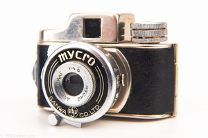 Sanwa Mycro Subminiature Camera 14x14mm Exposures on Rollfilm Vintage V26