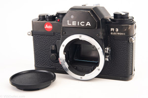 Leica R3 Electronic 35mm SLR Film Camera Body R Mount Battery TESTED V29