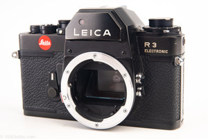 Leica R3 Electronic 35mm SLR Film Camera Body R Mount Battery TESTED V27