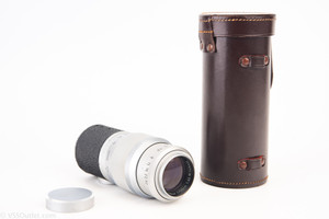 Leica M39 Mount Ernst Leitz Wetzlar Hektor 13.5cm 135mm f/4.5 Lens in Case V29