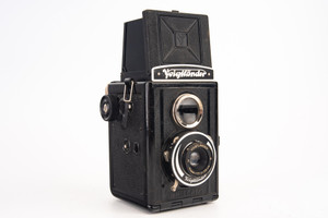 Voigtlander Brillant V6 6x6 120 Film TLR Camera w Voigtar 7.5cm f/7.7 Lens V29