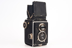 Rollei Original Rolleiflex K1 TLR 6x6 Camera w Zeiss 7.5cm f/4.5 Tessar Lens V29