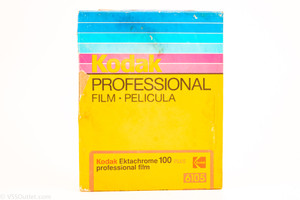 Kodak Ektachrome 64T 6118 4x5'' Large Format Film Box of 10