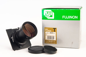 Fujinon T 400mm f/8 Large Format Lens in Copal Shutter & Board NEAR MINT V22