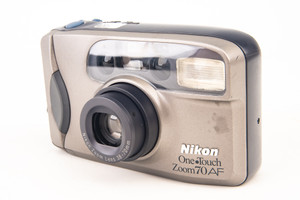 Minolta AF-E Quartz Date Compact 35mm Film Point & Shoot Camera AS