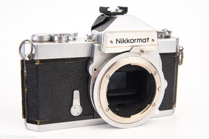 Nikon Nikkormat FTN 35mm SLR Film Camera Body TESTED Meter Works