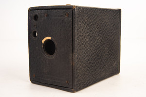 Kodak No 0 Brownie Box Camera Model A 127 Roll Film WORKS Antique V27