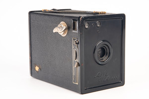 Ansco Shur-Shot Jr 120 Roll Film Medium Format Box Camera Vintage