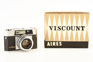 Aries Viscount 35mm Rangefinder Camera with H Coral 4.5cm f/1.9
