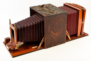 Gennert Long Focus Montauk 5x7 Large Format Self Casing View Camera AS-IS V26
