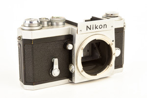 Nikon F 35mm SLR Film Camera Body Only F Mount Vintage TESTED V26
