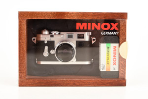 Minox Subminiature Classic Leica M3 8x11mm Film Camera Presentation Box MINT V23