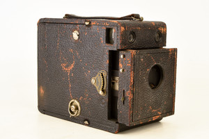 Kodak Eastman Quick Focus No 3B 125 Roll Film Box Camera Antique V20