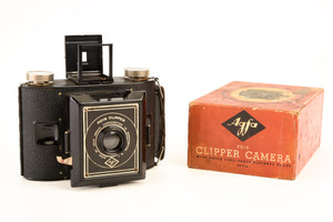 Agfa Ansco PD 16 Clipper 616 Roll Film Camera in Original Box Vintage V27
