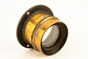 H.Fritsch Prokesch Wien VI No 751 Gruppen Antiplanet 200mm Brass Lens Antique