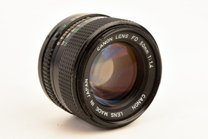 Canon FD 50mm f/1.8 S.C. Standard Prime Lens Manual Focus Vintage