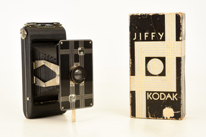 Kodak Jiffy Six-16 616 Roll Film Folding Camera Vintage in Original Box V24