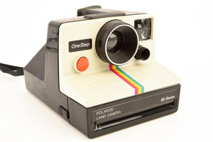 Polaroid Rainbow Land OneStep BC Series Instant Film Camera Vintage TESTED V26