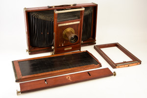 Gundlach Korona 7x17 Panoramic View ULF Banquet Camera with Film Holder READ