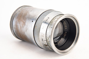 Korelle Reflex 40.5mm Mount Schneider Xenar 13.5cm f/4.5 Telephoto Lens RARE V22