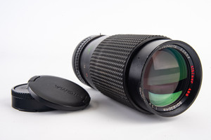 Canon FD Mount Albinar ADG Macro MC Auto Zoom 80-200mm f/3.9 Lens w Both Caps V1