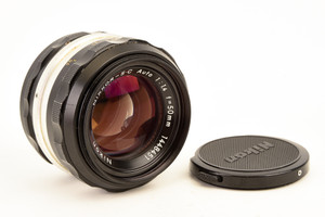 Nikon Nikkor S.C Auto 50mm f/1.4 Pre Ai Fast Prime Lens with Cap F Mount V27 Nikon Nikkor S.C Auto 50mm f/1.4 Pre Ai Fast Prime Lens with Cap F Mount V27