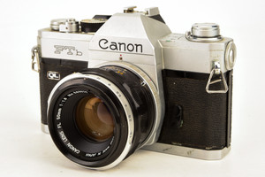 Canon FTb QL and TL 35mm SLR Film Camera Bodies FL / FD Mount AS