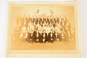 1926 15x11½'' Gelatin Silver Print - Junior Week House Party Photo New York V26