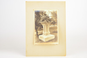 1940s 4½ x 6⅝'' Gelatin Silver Photo - Rose Lot Wyuka Cemetery Nebraska V22