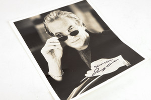 1987 8 x 10'' Gelatin Silver Photo - Danny Aiello Moonstruck Autograph V26