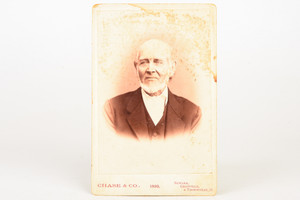 1890s Cabinet Card 6.5 x 4.25'' Albumen Print - Portrait of Older Gentlaman V20