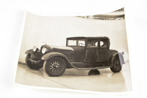 1950s Gelatin Silver Photo 10x8" - Unknown Classic Coupe Possibly Jaguar V23