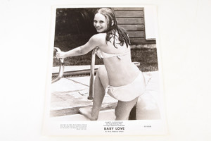 1968 8x10 Gelatin Silver Promo Photo - Actress Linda Hayden - Baby Love V21