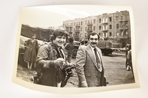 1950s 10x8'' Gelatin Silver Photo - News Reporter & Photo Journalist V25