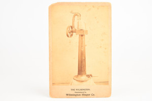 1890s Cabinet Card 4¼x6½'' Albumen Photo - Industrial Era Advertisment V24