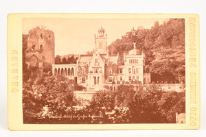 1860s CDV Carte-de-visite Photo - Otto Schmidt Photographer Advertisement V26