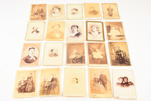 Late 1800s CDV Carte-de-visite Photograph - 20 - Mixed Subject Victorian V26