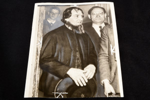 1937 Wire Press Photo 8x10" - Amish Farmer Aaron King Legal Troubles V21