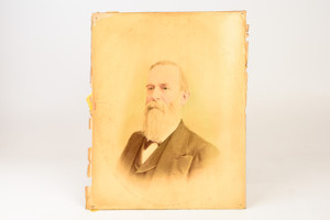 1890s Enlarged Colored Photo Portrait of Victorian Gentleman - 11x14" V28