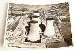 1960s Photo 8¼x6½" - Electric World - Walsall B Power Station England V22