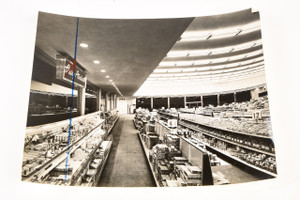 1940s Gelatin Silver Photo 9¼x7½" - ML Food Supermarket Grocey Store Scene V23