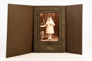 1920s Silver Gelatin Print 6½x9⅜'' - First Holy Communion or Confirmation V24