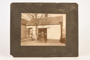 Late 1800s Mounted Albumen Photo 10x8'' - W.F. Taylor Photographer Lyons, NE V24