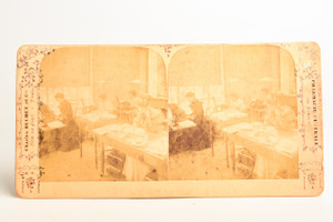 1880s Stereoview Photo 6⅞x3½" - Pharmacie Centrale de France in Paris V26