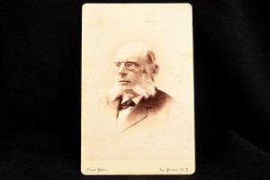 1888 Cabinet Card Photo 6½x4¼ - Timothy Dwight V 12th President of Yale V28