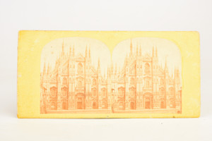 Late 1800s Stereoview Photo - Milan Cathedral (Duomo di Milano) Milan Italy V21