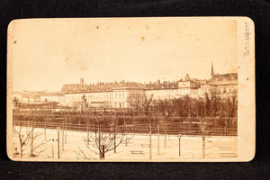 1870s CDV Carte-de-visite Photo 4⅛x2⅜ Leopoldine Wing Hofburg Palace Austria V25